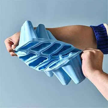 Silicone Popsicle Molds - 12 Easy Release Cavities