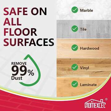 HOMEXCEL Mop Replacement Heads Compatible with O-Cedar EasyWring Spin Mops 2 Pack-Washable Microfiber Spin Head Refills-Easy Cleaning Mop Head Replacement