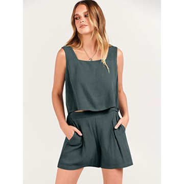 Shop ANRABESS Women's Summer Casual Two Piece Outfits