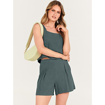 Shop ANRABESS Women's Summer Casual Two Piece Outfits
