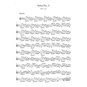 Bach 6 Cello Suites BWV 1007-1012 for Viola - Masterful Edition