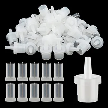 EKYSSO 60 PCS Lash Glue Bottle Replacement - Essential Lash Artist Supplies