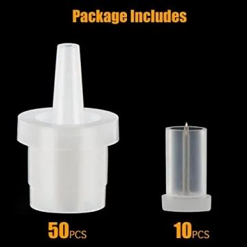 EKYSSO Lash Glue Replacement Caps - 60 PCS Set