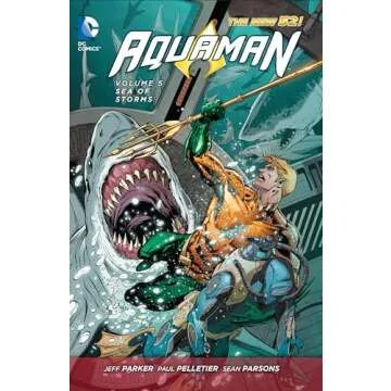 Aquaman 5: Sea of Storms - Epic Superhero Stories for All Ages