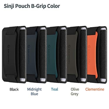 Sinjimoru Phone Grip Card Holder with Kickstand for iPhone