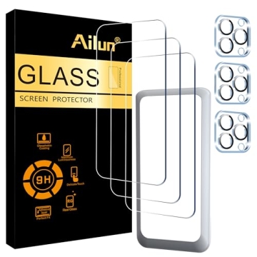Ailun iPhone 15 Pro Max Screen & Lens Protector