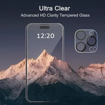 Ailun iPhone 15 Pro Max Screen & Lens Protector