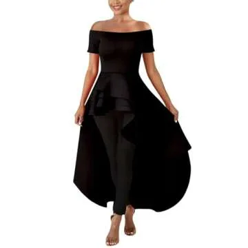 Stunning Chic Elegant High Low T-Shirt Dress for All Women