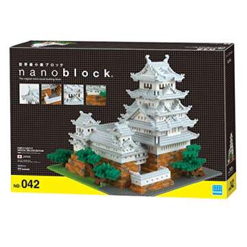Kawada Nano-Block NB-042 Himeji Castle Special Deluxe Edition