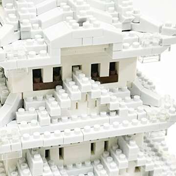 Kawada NB-042 Himeji Castle Deluxe Nanoblock Set