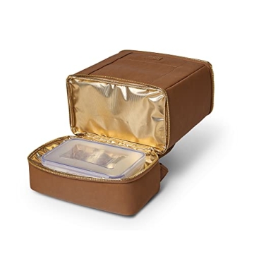 Igloo Premium Luxe Backpack Cooler Cognac Insulated Stylish