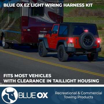 Blue Ox BX88368 EZ Light Wiring Kit for Jeep Wrangler JL & Gladiator