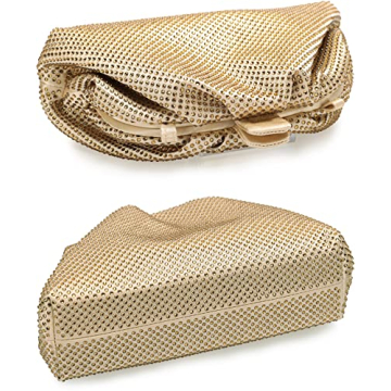 nodeber Rhinestone Clutch Bag for Parties and Events