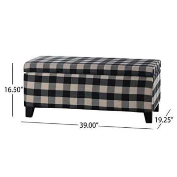 Stylish Breanna Storage Ottoman with Ample Storage