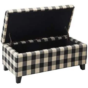 Stylish Breanna Storage Ottoman with Ample Storage