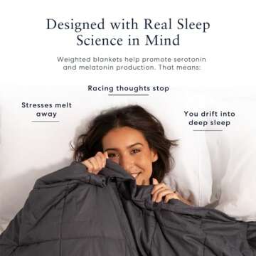 Luna Luxe Cotton Weighted Blankets for Adults - Premium Comfort