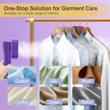 Portable Travel Steamer for Quick Wrinkle Removal