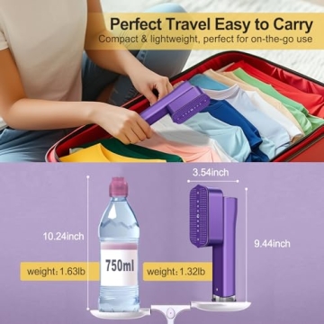 Portable Travel Steamer for Quick Wrinkle Removal