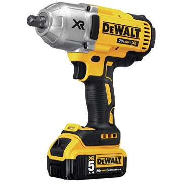 DEWALT 20V MAX XR Cordless Impact Wrench 700 ft-lbs Torque