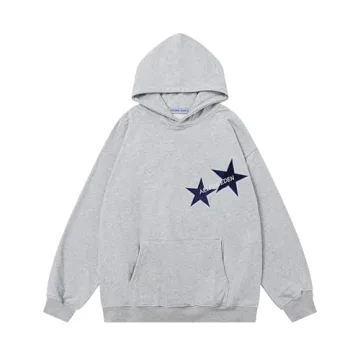 Aelfric Eden Y2K Oversized Graphic Hoodie Grey