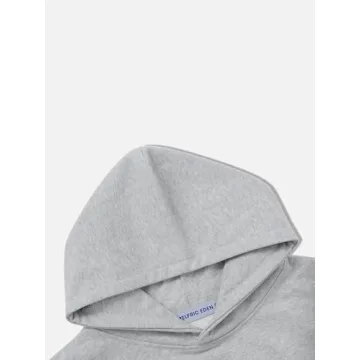 Aelfric Eden Y2K Oversized Graphic Hoodie Grey