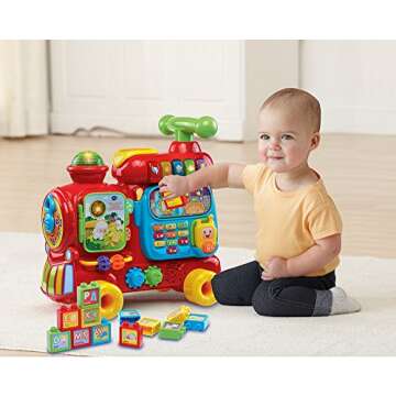 VTech Sit-to-Stand Ultimate Alphabet Train - Fun & Educational Toy for Toddlers