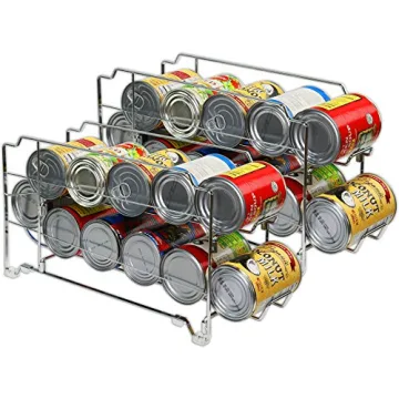 Simple Houseware Stackable Beverage Can Dispenser Rack 2 Pack