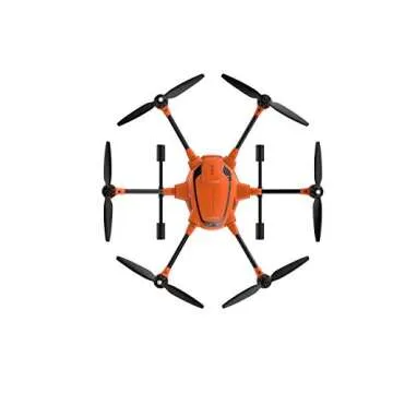 Yuneec H520 + E90 System | H520 airframe, E90 3-axis gimbal camera, ST16S, Filter Ring, Two 520 Battery, Lanyard, Charging Cube