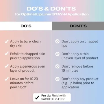 Sacheu Lip Liner Stay-N Peel Off Lip Stain Long Lasting