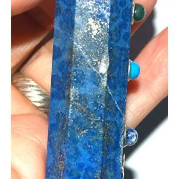 Healing Crystals India Large Beautiful Ornate Lapis Lazuli Merkabah Merkaba Healing Chakra Wand