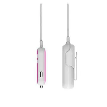 RapidX X5 Car Charger with 5 USB Ports - Pink