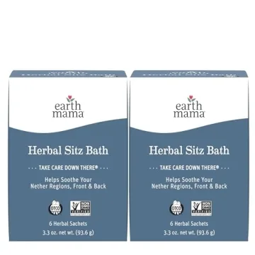 Earth Mama Herbal Sitz Bath | Postpartum Recovery Essentials, Soothing Sitz Bath for Discomfort with...