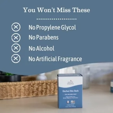 Earth Mama Herbal Sitz Bath for Postpartum Care Essentials