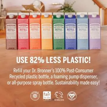 Dr. Bronner's Pure-Castile Soap - Eco-Friendly & Versatile