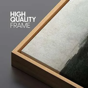 SIGNLEADER Dark Green Forest Canvas Print Wall Art