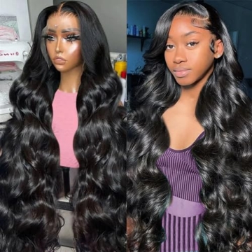 13x4 Body Wave Lace Front Wigs Human Hair for Women 180% Density HD Lace Front Wigs Human Hair Pre P...