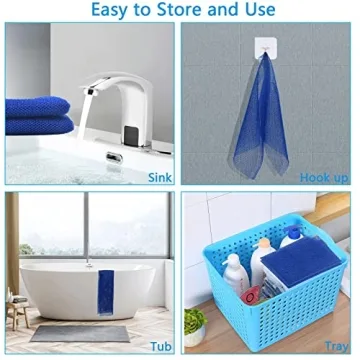 2 Piece African Exfoliating Net for Deep Cleansing Skin