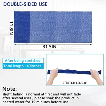 2 Piece African Exfoliating Net for Deep Cleansing Skin