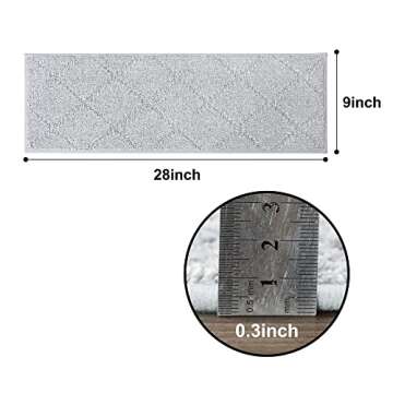 COSY HOMEER Non-Slip Stair Treads for Indoor Steps