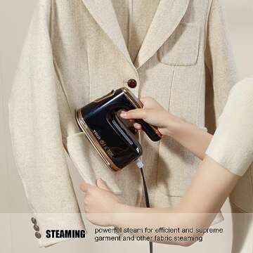 YIKA Steam Iron & Garment Steamer - Fast & Portable Solution