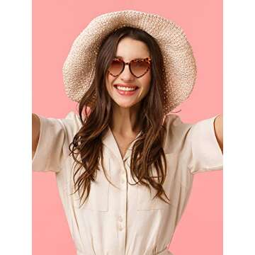 Trendy Heart Shaped Sunglasses for Fashion Lovers