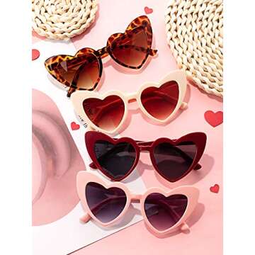 Trendy Heart Shaped Sunglasses for Fashion Lovers