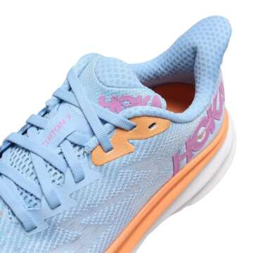 HOKA ONE ONE Womens Clifton 9 Trainers - Lightweight Comfort
