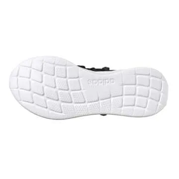 adidas Women's Puremotion Adapt 2.0 Running Shoe, Black/Black/White, 8.5