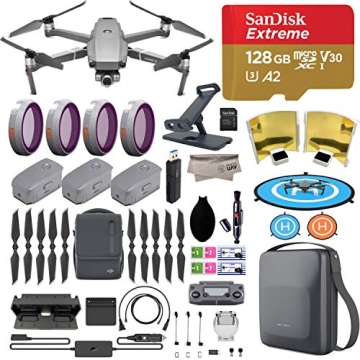 DJI Mavic 2 Zoom Drone with Fly More Combo for Aerial Photography