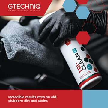 Gtechniq - I2 Tri-Clean - All-Surface Automotive Interior Odor Absorber; Ensure Surfaces Remain Fres...