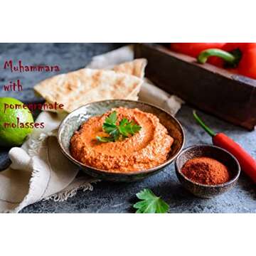 OFLORALE Pomegranate Molasses - Pure Natural Flavor Syrup