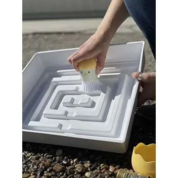 EZ-Clean Chick Brush for Efficient Cleaning