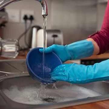 Bamllum Kitchen Gloves - Reusable Dishwashing & Cleaning