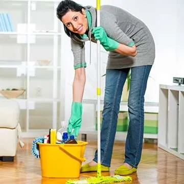 Bamllum Kitchen Gloves - Reusable Dishwashing & Cleaning